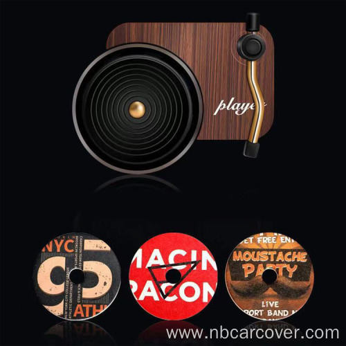 Air Vent Record Player Retro Car Aromatherapy Diffuser